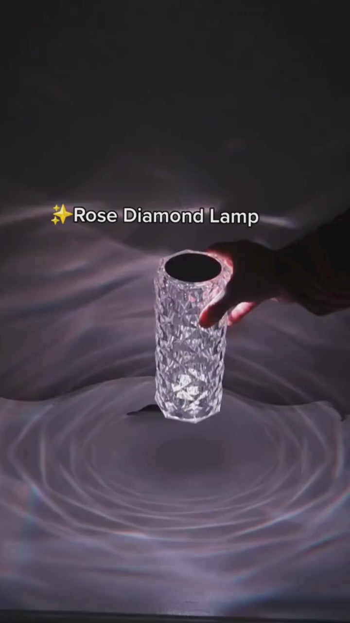LED Crystal Table Lamp